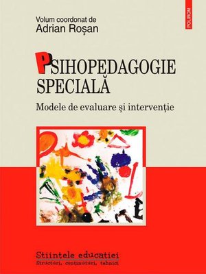 cover image of Psihopedagogie specială. Modele de evaluare și intervenție